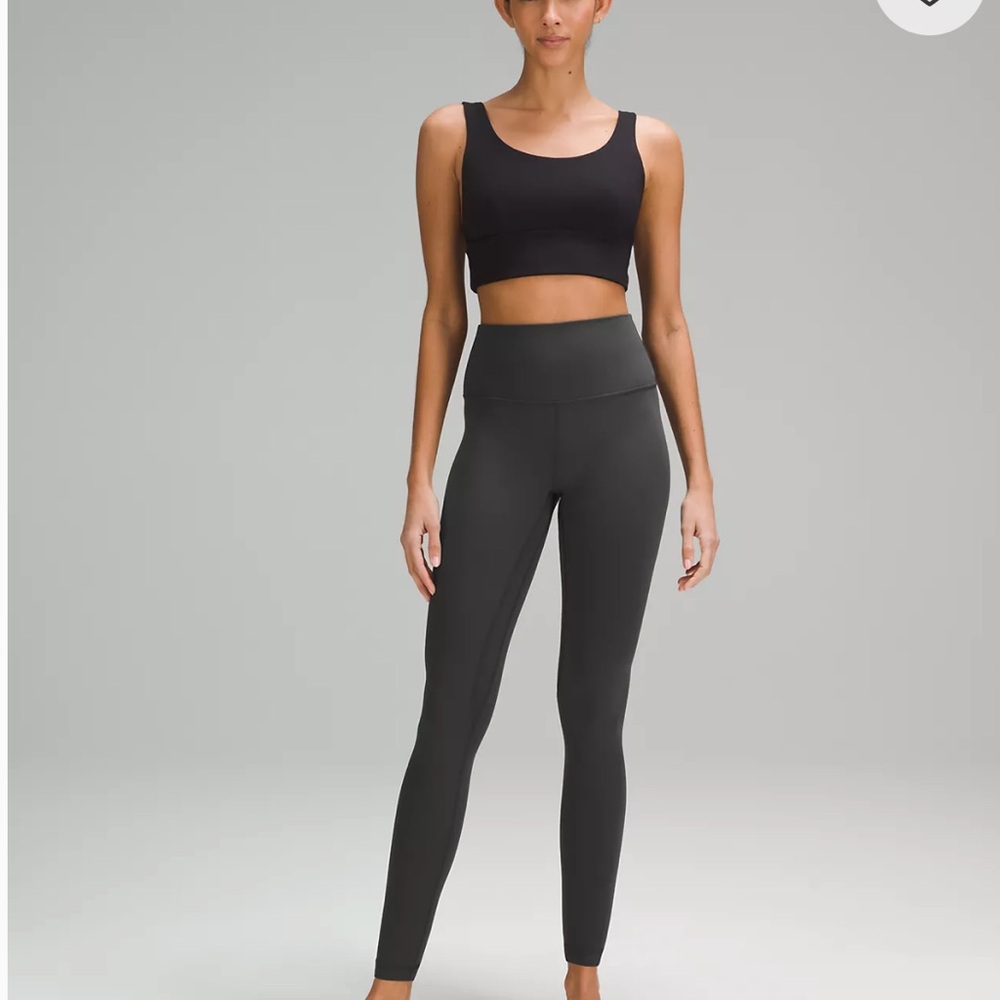 Lululemon Align Leggings 28”, color gray, size 4